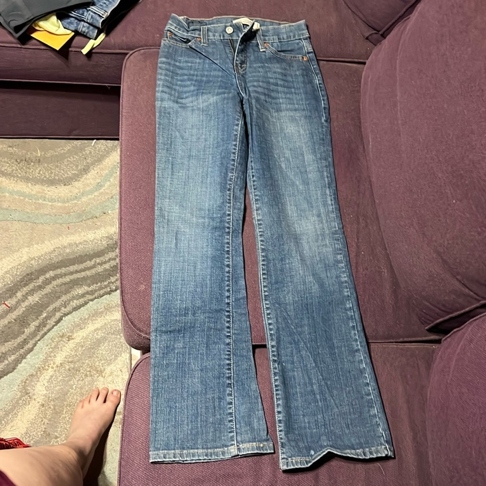 Ladies Levi’s 512 perfectly slimming boot cut jeans